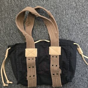 Stylish Black and Tan Women Shoulder Bag